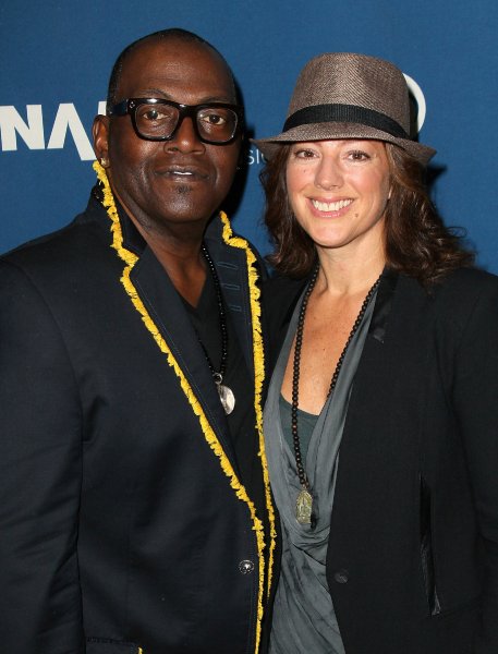 American Idol's, Randy Jackson, Receives music for life award at 2013 NAMM Show.  Picture with Sarah Mclachlan.  Photo:  Getty Images