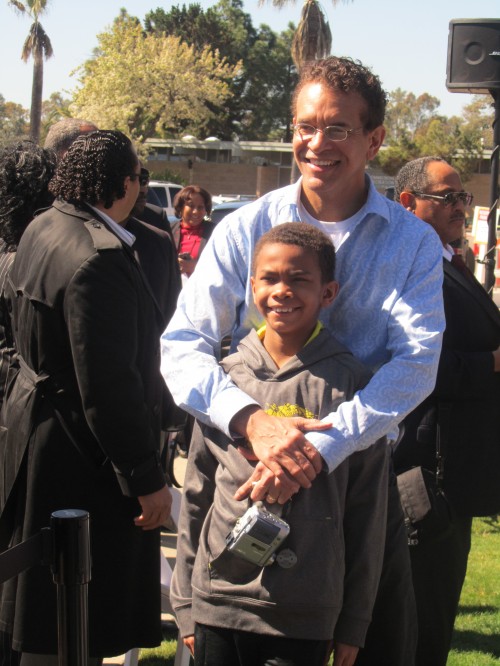 Actor Brian Stokes Mitchell. Son of Tuskegee Airmen, George Mitchell