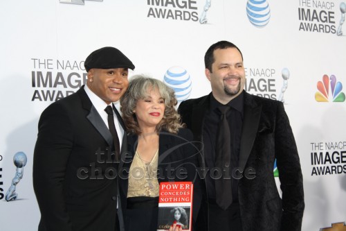 LL Cooll J., Connie Rice and Benjamin Jealous