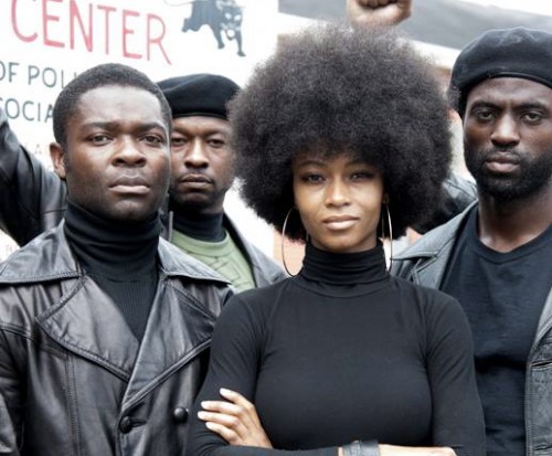 David Oyelowo (L), plays son Louis Gaines and, Yaya (DaCosta) Alafia 