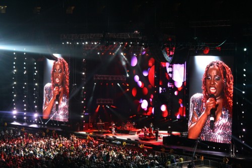 Grammy nominated artist Ledisi performing Live at 2012 Essence Festival