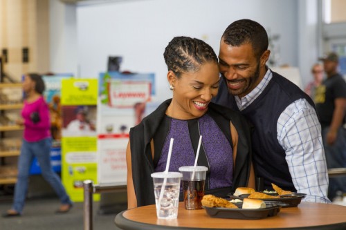 Lisa Arrindell Anderson and  Omari Hardwick