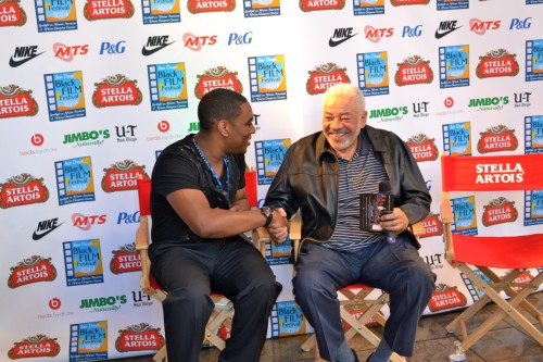 Filmmakers and, film enthusiasts welcome Grammy and NAACP Image-Award- winning recording artist Bill Withers at a screening of his documentary “Still Bill” at 2014 San Diego Black Film Festival on Saturday February 1.