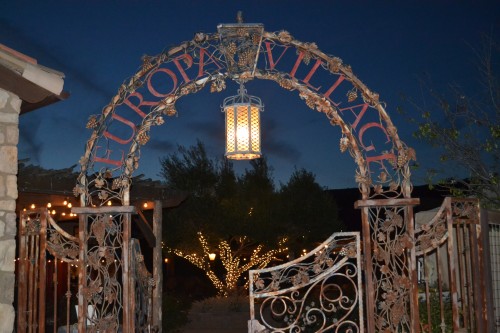 Nighttime at the winery. Photo Credit: Charles DeJesus