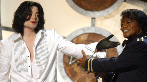 Michael Jackson, King of Pop pays tribute, to the King of Soul.