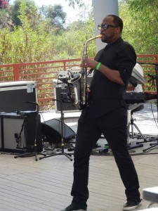 Saxophonist, J. White