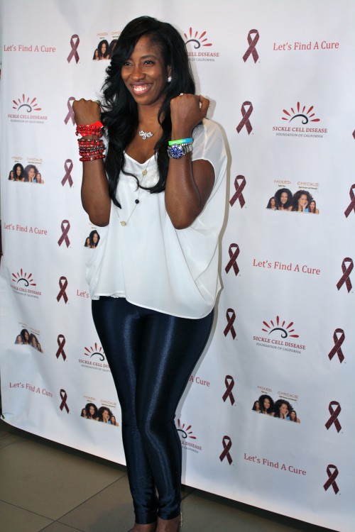 Actress Shondrella Avery ("Napoleon Dynamite") Photo by:  Shanda Pierce/TCV was taken  last year at Let's Find A Cure Event in LA.
