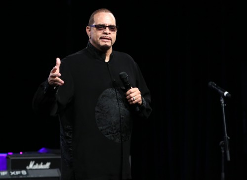 Comedian SINBAD, also a guitarist, hosted the 2015 NAMM TEC Awards at the Anaheim Hilton, January 24, 2015. The NAMM TEC Awards recognizes excellence in sound technology and creativity and is held each year during the world-famous NAMM Show.  (Photo by Jesse Grant/Getty Images for NAMM)