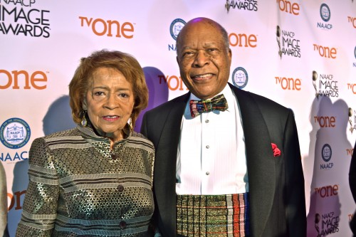 Pictured:  Dr. Louis W. Sullivan and wife, Ginger.  Dr. Sullivan is nominated for outstanding literary work for his book,  "Breaking Ground:  My Life in Medicine