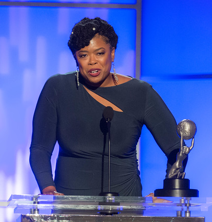 Pictured:  Erika Green Swafford - “How to Get Away With Murder” – Let’s Get To Scooping (ABC) Won last night for outstanding writing in a drama series.