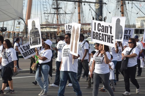 Photo was taken by TCV in Jan. 2015 at Martin Luther King, Jr. Parade in San Diego, CA