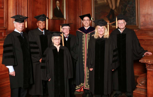 Harry Belafonte receives Honary Degree from Princeton University.