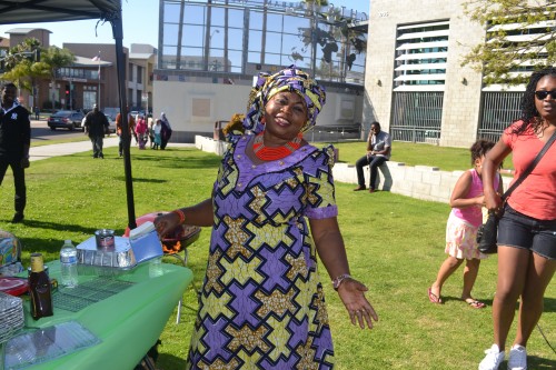 Food vendor: Owner of Nigerian Cuisine.