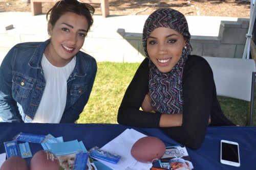 UCSD on hand to provide educational info.