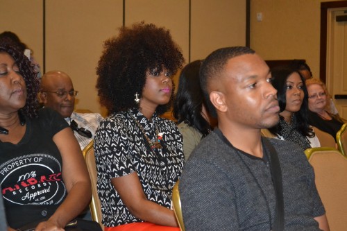 Attendees take in valuable advice from seasoned Gospel Industry artists. 