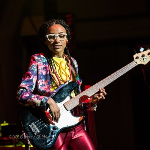  Esperanza Spalding performing at The Palladium at the Center for Performing Arts. Photo credit: Mark Sheldon. 