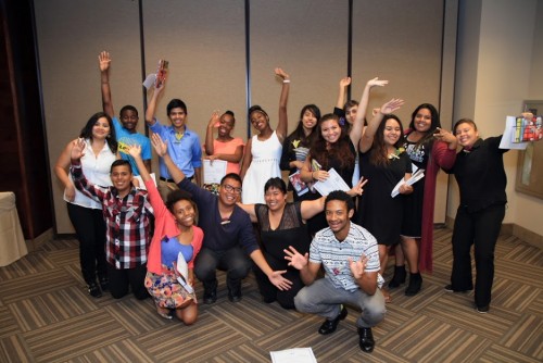 San Diego students celebrate successfully completing the 2015 Full STE[+a]M Ahead program