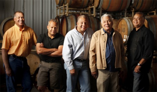 The Sterling Family, one of the few Black owned Vineyards.  Owner's of Everette Ridge/Esterlina Vineyards iin Healdsburg, CA.