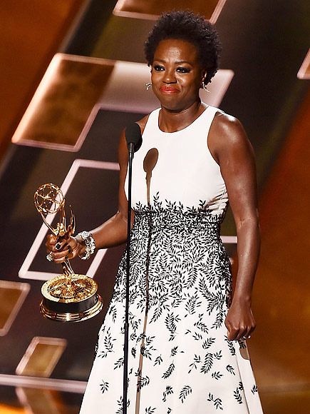 VIOLA DAVIS' HISTORIC EMMY WIN! Photo:  Kevin WinterGetty Images