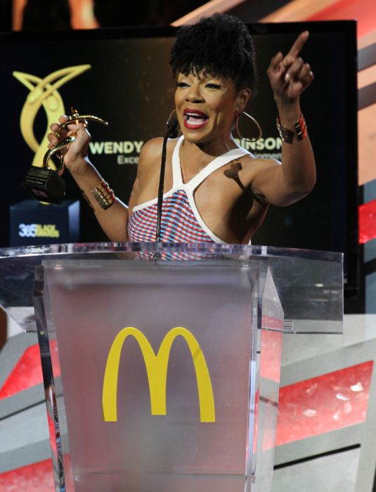 Actress and honoree Wendy Raquel Robinson attends the 13th Annual McDonald's 365 Black Awards at the Ernest Moral Convention Center in New Orleans, LA on Friday, July 1, 2016.