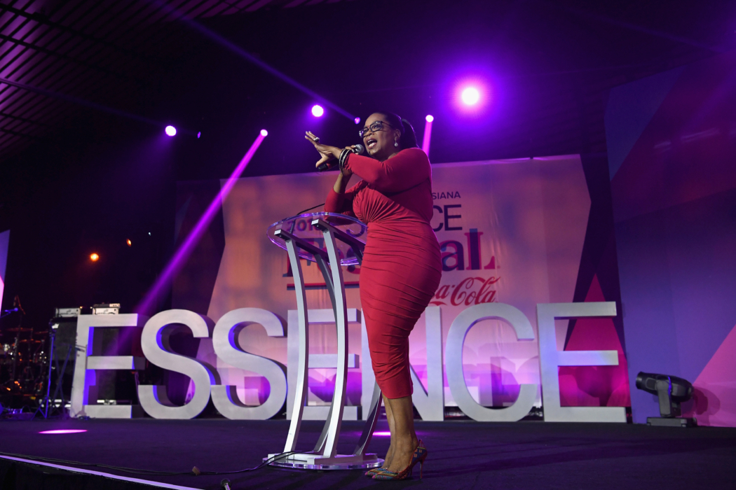NEW ORLEANS, LA - JULY 02: Oprah Winfrey speaks onstage during the 2016 ESSENCE Festival presented By Coca-Cola at Ernest N. Morial Convention Center on July 2, 2016 in New Orleans, Louisiana. (Photo by Paras Griffin/Getty Images for 2016 Essence Festival) *** Local Caption *** Oprah Winfrey