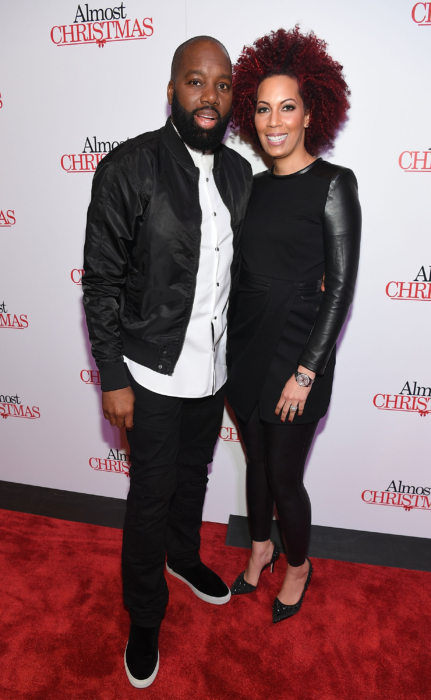 ATLANTA, GA - OCTOBER 26: David E. Talbert and Lyn Talbert attend "Almost Christmas" Atlanta screening at Regal Cinemas Atlantic Station Stadium 16 on October 26, 2016 in Atlanta, Georgia. (Photo by Paras Griffin/Getty Images for Universal Pictures)