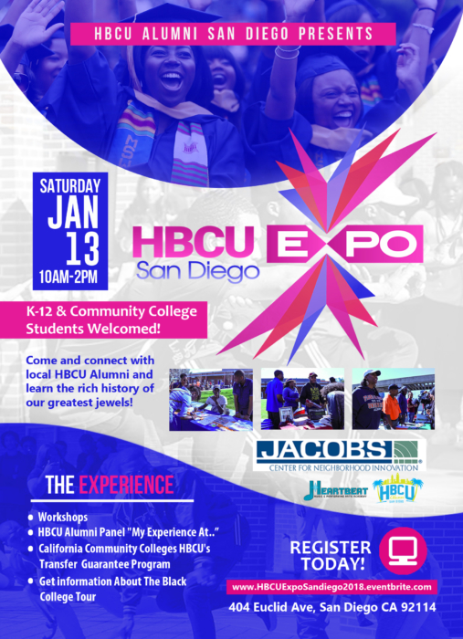 HBCU Alumni San Diego presents the 4th Annual HBCU Expo The Chocolate